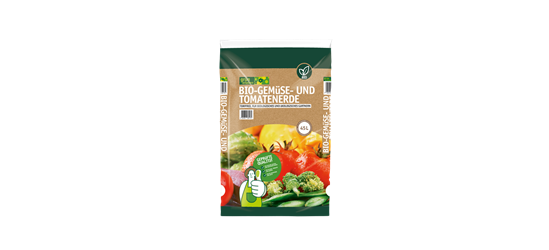 Bio-Gemüse- und Tomatenerde